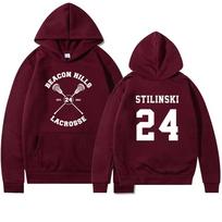 Autumn Teen Wolf Hoodie Beacon Hills Stilinski 24 Lahey McCall Men Womnen Fashion New Brand Design Pullover Men's Fleece Hoodies M