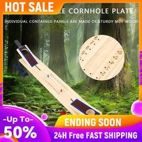Classic Tabletop Cornhole Game Set Corn Hole Boards 8 Bean Bag Tabletop Game for Outdoor Family Holiday Party China Mainland