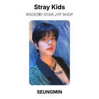 Stray Kids ROCK()-STAR JYP SHOP Official Photocard SEUNGMIN gray