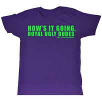 Bill and Ted Ugly Purple Heather Adult T-Shirt 3XL