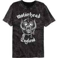 Motorhead England Mineral Wash Black T-Shirt M