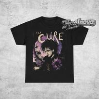The Cure 90s Band Graphic Tee, Retro Goth Alt Rock Shirt S