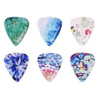 Ibanez KALEIDO Series Pick Set Colorful Teardrop Design using Tritan Picks (6 picks) - [1.0mm] PCP14H-C1