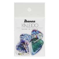 Ibanez KALEIDO Series Pick Set of Tritan Colorful Teardrop 6, material, Design, 0.88mm, PCP14MH-C1