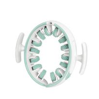360° Wrap Around Manual Massage Roller Detachable Handles Muscle Massager Tool  Beauty Tools žalia