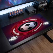 Sheffield United Football Print Large Mouse Pad, Anti-Slip Extended Gaming Desk Mat for Office Home 30cmx60cm（11.8x23.6inch）
