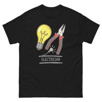 Electrician Occupation Job Professional T-Shirt XXXL
