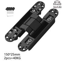 Bulk Price 3D Adjustable Invisible Door Hinge - Concealed Hidden Cross Hinge for Seamless Flush Doors