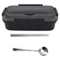 1.4L Leakproof Lunch Box 304 Stainless Steel Bento Lunch Box Cute Insulated Lunch Box  For Office juoda