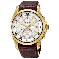Montre homme - SEIKO - SNAF22P1 - Chronographe - Verre saphir - Étanche 100 m