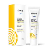 Rivela Dermascience Itin lengvas matinis apsauginis kremas-gelis nuo saulės SPF 50 PA+++, Cipla, riebiai odai | Nelipnus, lengvos tekstūros, 50 g