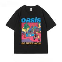 OASIS, A British Rock Streetwear Brand, Offers Pure Cotton T-shirts That Are Artistic High Street Unique for Men Women in Summer S