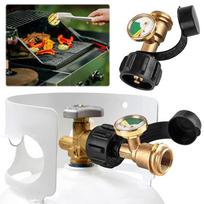 Propane Tank Gauge Level Indicator Precise Universal Propane Gauge Propane Adapter Gauge Brass Propane Gas Gauge for 5-40lb Tank China Mainland