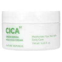 Nature Republic, CICA D1, Green Derma Mild Cica Cream, 6.42 fl oz (190 ml)
