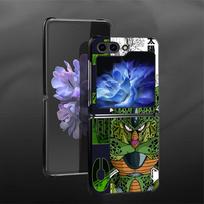 Case for Samsung Galaxy Flip4 Flip3 Flip7 FE Flip6 Flip5 Z Flip 7 6 5 4 3 Back Phone Cover Funda Anime Dragon Balls Galaxy Z Flip black