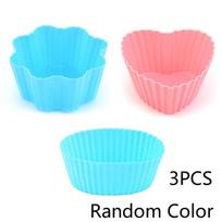 8Pcs Silicone Lunch Box Dividers Kids School Bento Box Food Separators Cupcake Liners Mold Eco-Friendly Baking Tools for Childre