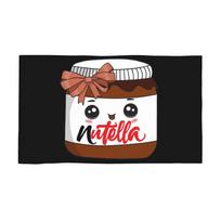 nutella Soft Face Towel Quick Dry Pool Bath Cotton Towels Breathable W30*H60(CM)