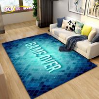 3D Animacinis Žaidėjas Žaidimas Baigtas Didelis Kilimas, Kilimas Svetainei Miegamajam Sofai, Durų Kilimėlis Dekoracija, Vaikų Žaidimų Neslystantis Grindų Kilimas 40x60cm