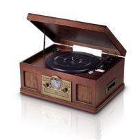 5-In-1 Music Center - Turntable, Cd Player, Tape Recorder, Aux Radio