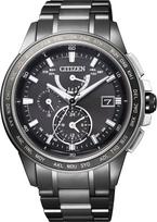 CITIZEN ATTESA Double Direct Analog Watch [Citizen] Eco-Drive Radio-Controlled Watch, Flight, Display, AT9025-55E, Men's