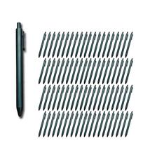 Mon amulette Ballpoint 100 1mm matte Pens, pens, tip, retractable, black, finish.