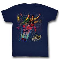 Bill and Ted Space Navy Adult T-Shirt L