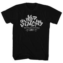 Bill and Ted World Tour Black Adult T-Shirt 3XL