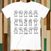 Funny Algebra Dance Graph Figures Math Equation T Shirt Adult Unisex Men Women Retro Design Tee Vintage Top A4838 XL