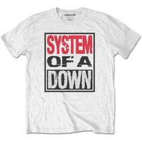 SYSTEM OF A DOWN Triple Stack Box Band T-Shirt L
