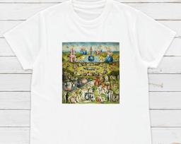 Bosch T-Shirt: Garden of Earthly Delights Art, Quirky Graphic Tee S