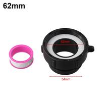 High Strength IBC Tank Adapter for Schutz Valves 62mm and 60mm Options 62mm black
