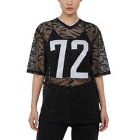 Nike As W Nk Chill Wvn Lace Jersey V-Neck Printed T-Shirt Women tops IM8388-010 XS