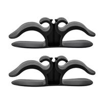 Kitchen Appliance Cord Organizer Self Adhesive Cable Winder Wire Wrap Holder For Kitchen Plug Office Desk Data Line U6N6