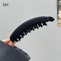 FashionPrint Banana Hair Clips Non Slip Matte Hair Claws Simple Design for Casual Wear and Gifting B1