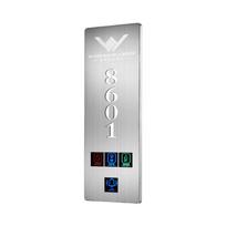 Greentech Hotel DND Doorbell System Door Bell Panels Hotel Doorplate stainless steel panel+zinc alloy frame sidabras