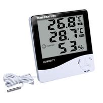Hot Sell Digital Thermometer Hygrometer with Max Min Record Function in White Color balta