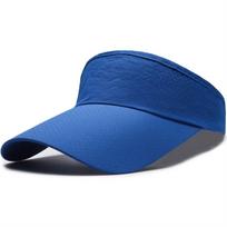 Tennis Golf Running UV Protection Adjustable Casual Beach Hat Baseball Cap Sports Visor Sun Hat mėlyna