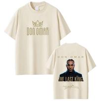 Rapper Don Omar The Last King Tour 2026 New Merch T Shirt 100Cotton Unisex UnisexS Unisexs TShirt Y2k Popular Fashion Casual Tee XL