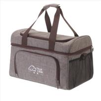 Waterproof Liner Cooling Box Large Capacity Thermal Bag Camping Cooler Bag  Family Outdoor BBQ S pilka