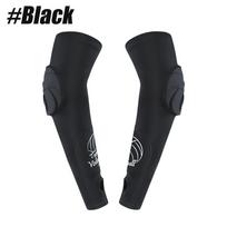 1Pair Volleyball Arm Sleeves Thickened EVA Pads Elbow Protection Arm Sleeves Thumb Hole Elastic Passing Hitting Forearm Sleeves
