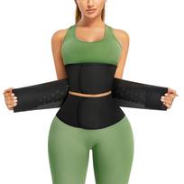 5 Flexible Steel Bones Waist Trainer Slim Girdles Tummy Belly Belt Body Shaper for Women Xl