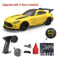 Atnaujintas giroskopas 1/43 RC driftingo automobilis lenktyninis RTR 4WD didelio greičio radijo valdymo modelis 2.4G driftas lenktyninis transporto priemonė mini dovanos