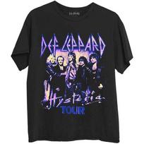 Def Leppard Unisex T-Shirt: Hysteria Tour (Medium) 3XL