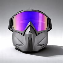 Tactical Motorcycle Full Face Mask Ski Mask Goggles Detachable Adjustable Motorcycle Riding Face Protection Motocross Dirt Bike Goggles for Men Women