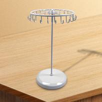 Rotating Jewelry Holder Display Stand Necklace Earring Storage Shelf Organizer for balta
