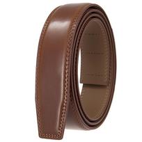 3,5 cm diržo juosta, karvės odos diržo juosta vyriška diržo juosta Ly35-3633 110-130CM brown