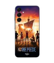Case - Maniacase - Samsung Galaxy A16 - Silicone - Soft - One piece manga anime juoda