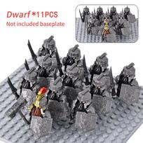Viduramžių Asgardo kareivis Lotr Nykshtukas Šernas Ožys Vežimas Gyvūnai Figūrėlės Modelio Statybiniai Blokeliai Lord Bricks Žaislai Dovana Vaikams
