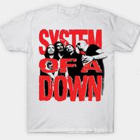 New System of a Down Unisex Unisex All Size 12D537 Unisex T-Shirt S