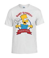 Bart Simpson Radical Dude Don't Have a Cow  90 style recreated Unisex T-Shirt XXXL